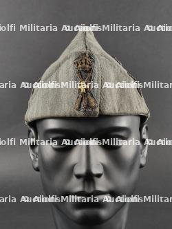 Bustina d’officier de la MVSN de fabrication artisanale. Homemade MVSN officer bustina. — miniature 14