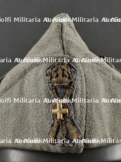 Bustina d’officier de la MVSN de fabrication artisanale. Homemade MVSN officer bustina. — photo 15