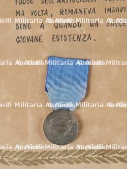 Médaille d’argent pour la Valeur Militaire. Silver medal for Military Valor. — photo 3