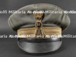 Casquette de capitaine du 81ème Régiment d’Infanterie Torino. Captain's cap, 81st Torino Infantry Regiment.