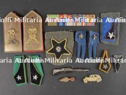 Lot de passementerie militaire. Set of military trimmings.