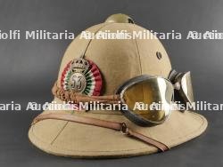 Casque tropicale du 53ème Régiment d’Infanterie. Tropical helmet of the 53rd Infantry Regiment.