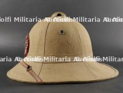 Casque tropicale du 53ème Régiment d’Infanterie. Tropical helmet of the 53rd Infantry Regiment. — photo 6