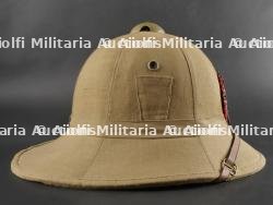 Casque tropicale du 53ème Régiment d’Infanterie. Tropical helmet of the 53rd Infantry Regiment. — miniature 10
