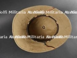 Casque tropicale du 53ème Régiment d’Infanterie. Tropical helmet of the 53rd Infantry Regiment. — miniature 14