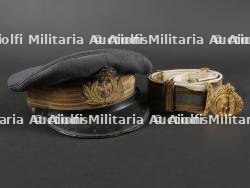 Casquette de capitaine d’aviation. Flight captain's cap.