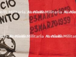 Fanion commémoratif des précurseurs de la fondation du faisceau le 23 mars 1919. Commemorative pennant for the precursors of the beam's founding on March 23, 1919. — miniature 4