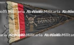 Drapeau italien du Faisceau de Paris du deuxième modèle. Flag of the Italian cluster in Paris second model.