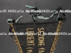 Fanion de la section fasciste de Lorient Nantes. Lorient Nantes fascist section pennant. — photo 6