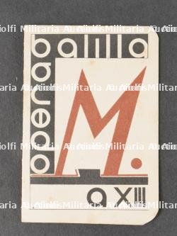 Lot de cartes de membres d’associations fascistes. Batch of membership cards for fascist associations. — miniature 6
