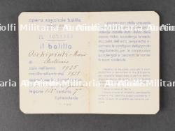 Lot de cartes de membres d’associations fascistes. Batch of membership cards for fascist associations. — miniature 12
