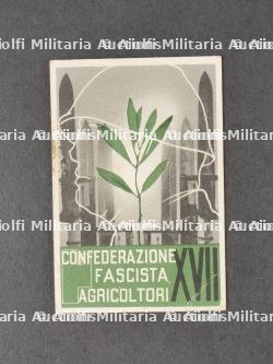 Lot de cartes de membres d’associations fascistes. Batch of membership cards for fascist associations. — miniature 13