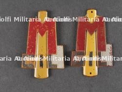 Lot d’insigne des Jeunesses Fascistes. Lot of Jeunesses Fascistes badges. — photo 2