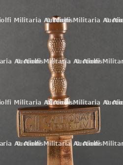Glaive de récompense pour le 100 mètres dos des championnats sportifs de la jeunesse d’Europe en 1942. Glaive award for the 100-meter backstroke at the 1942 European Youth Sports Championships. — miniature 13