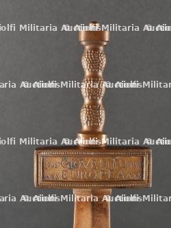 Glaive de récompense pour le 100 mètres dos des championnats sportifs de la jeunesse d’Europe en 1942. Glaive award for the 100-meter backstroke at the 1942 European Youth Sports Championships. — photo 14