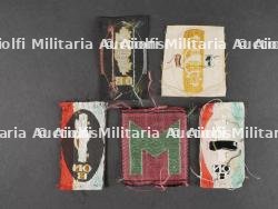 Lot d’insigne des Jeunesses Fascistes. Set of Fascist Youth badges. — photo 18