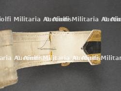 Lot de deux ceinturons d’officier de la MVSN. Set of two MVSN officer's belts. — miniature 4