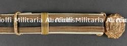 Lot de deux ceinturons d’officier de la MVSN. Set of two MVSN officer's belts. — miniature 6