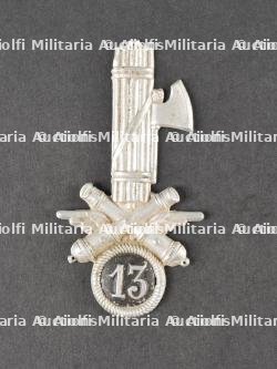 Lot de deux insignes de fez ou de calot. Set of two fez or cap badges. — miniature 3