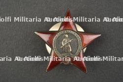 Ordre de l'étoile rouge. Order of the Red Star.