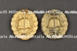 Badge des blessés WWI. WWI wounded badge. — miniature 2
