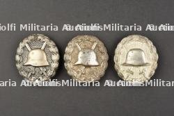 Badge des blessés WWI. WWI wounded badge. — photo 1