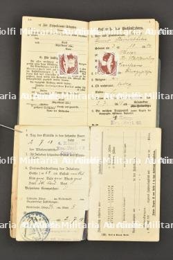 Livret militaire allemand. German military booklets. — miniature 10