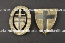 Insigne des Corps Francs. Corps Francs badge. — photo 1