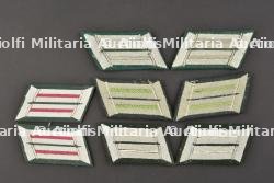 Pattes de col d'officier Heer. Heer officer's collar tabs.