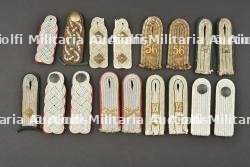 Pattes d'épaule d'officier Heer. Heer officer's shoulder straps.