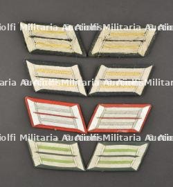 Pattes de col d'officier Heer. Heer officer's collar tabs.