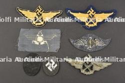 Insignes de récupération de pilotes en mer. Pilot recovery badges at sea. — photo 2