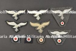 Aigles de coiffure LW. Luftwaffe Hairdressing Eagles.