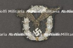 Badge de pilote LW. LW pilot badge.