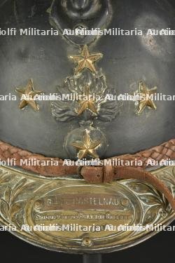 Reproduction du casque Adrian du Général de Castelnau. Reproduction of General de Castelnau's Adrian helmet. — photo 5