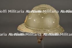 Casque Adrian officier troupes d'Afrique. Adrian helmet for African troops. — photo 7