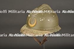 Casque Adrian officier troupes d'Afrique. Adrian helmet for African troops. — miniature 8