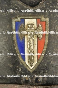 Casque Adrian 1926 Police de Vichy. Adrian 1926 Vichy Police helmet. — miniature 9