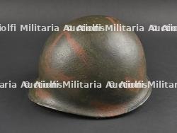Coque de casque US camouflé. Camouflaged US helmet shell. — photo 6