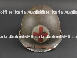 Casque d'infirmier US. US nurse's helmet.