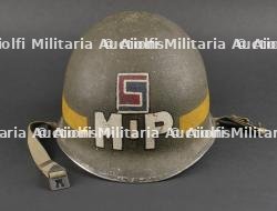 Casque MP 69ème DI US. Helmet MP 69th US DI.