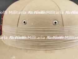 Casque coloniale italien de l’armée Royale Italienne. Italian colonial helmet of the Italian Royal Army.  — miniature 8