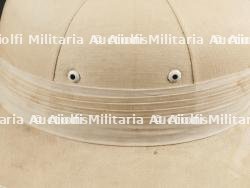 Casque coloniale italien de l’armée Royale Italienne. Italian colonial helmet of the Italian Royal Army.  — miniature 12