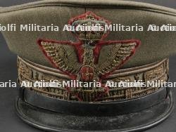 Casquette de Général de brigade de L’Armée Royale Italienne. Cap of Brigadier General of the Italian Royal Army. — photo 2