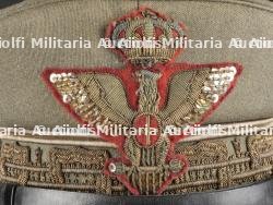 Casquette de Général de brigade de L’Armée Royale Italienne. Cap of Brigadier General of the Italian Royal Army. — photo 10