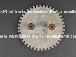 Disque de plaque d’immatriculation de l’Armée Italienne. License plate disc of the Italian Army. — miniature 2