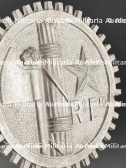 Disque de plaque d’immatriculation de l’Armée Italienne. License plate disc of the Italian Army. — miniature 5