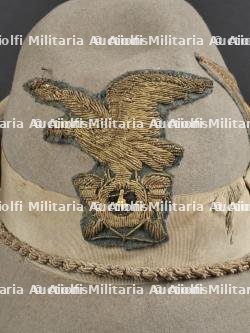 Chapeau de grande tenue de lieutenant du 4eme Régiment des Chasseurs Alpins italien. Lieutenant’s hat of the 4th Italian Alpine Hunters Regiment. — miniature 2