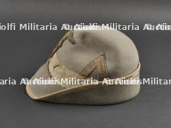 Chapeau de grande tenue de lieutenant du 4eme Régiment des Chasseurs Alpins italien. Lieutenant’s hat of the 4th Italian Alpine Hunters Regiment. — miniature 5