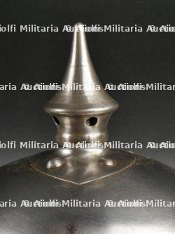 Prusse Casque de Kürassier modèle 1915. Prussia - M1915 Cuirassier spiked helmet. — miniature 11